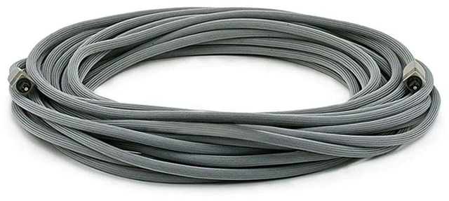 Main image of 102767 Premium S/PDIF (Toslink) Digital Optical Audio Cable - Silver - 50ft Heavy Duty Mesh Jacket, Metal Connector Heads, for Play Station, Xbox one, Home Theater & More Gray