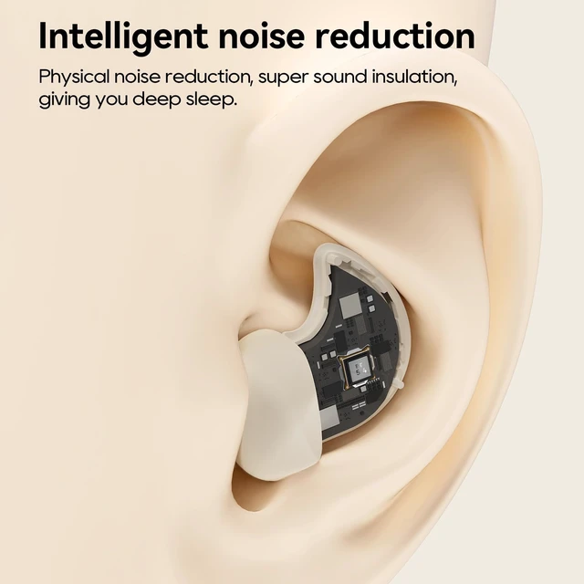 Alt view image 6 of 7 - Sleep Earbuds for Side Sleepers, Ear Buds Sleeping 5.4 Ear Buds Sleeping Wireless Bluetooth 5.4, 42H Playtime, Mini Invisible Buds for Sleeping, Hidden Earbuds for Small Ears