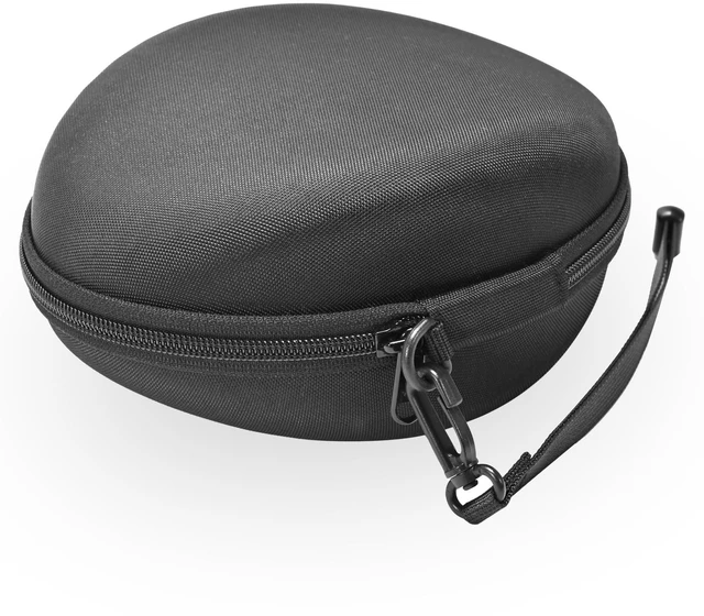 Main image of Hard Travel Carrying Case Compatible with Skullcandy Crusher Over-Ear Headphones. (Case Only, Not Include The Device)-Black(Gray Lining)