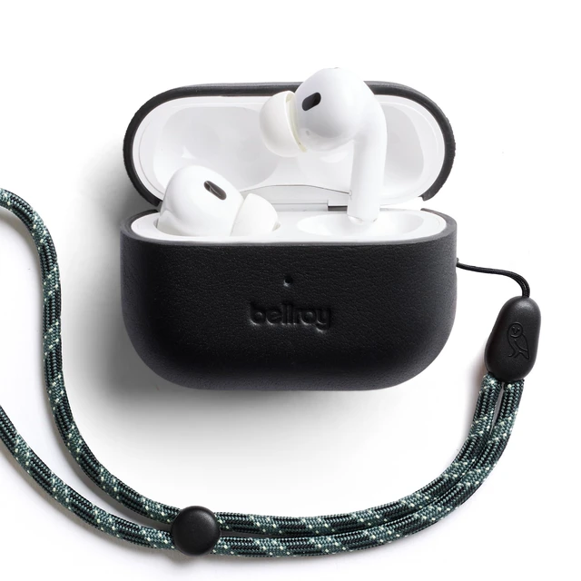Alt view image 2 of 4 - Pod Jacket Pro Second Edition (Leather Case for Apple AirPods Pro 3rd Generation) (Black)