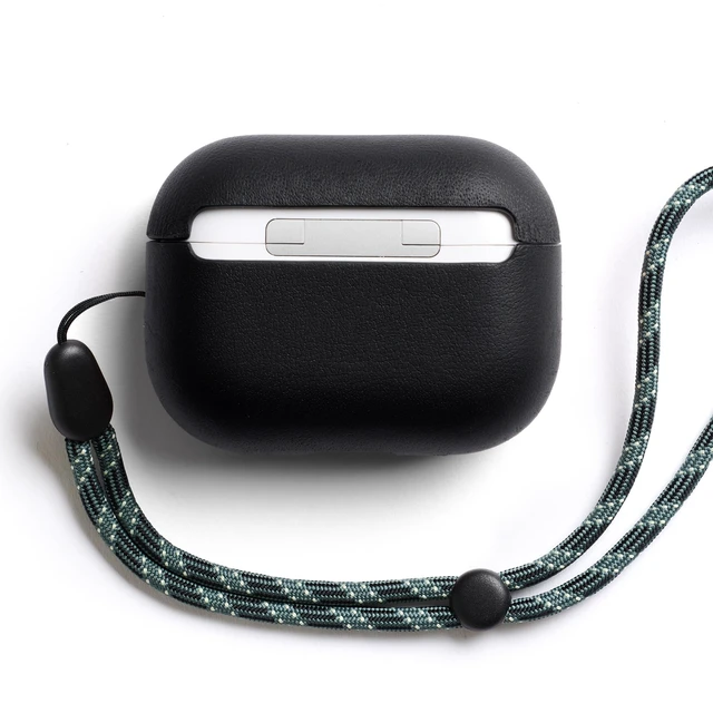 Alt view image 3 of 4 - Pod Jacket Pro Second Edition (Leather Case for Apple AirPods Pro 3rd Generation) (Black)