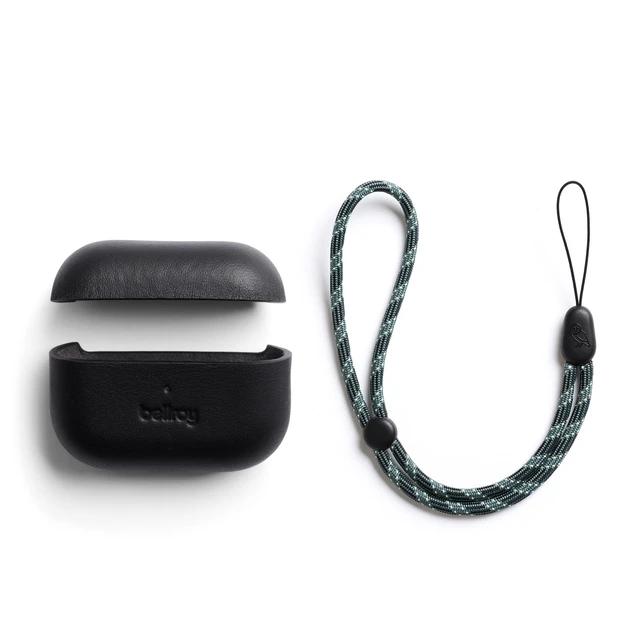 Alt view image 4 of 4 - Pod Jacket Pro Second Edition (Leather Case for Apple AirPods Pro 3rd Generation) (Black)