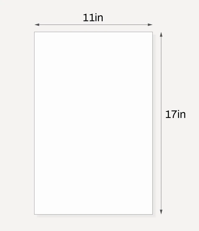 Alt view image 2 of 7 - 10 Pack White Backing Board, 11x17 Uncut Picture Frame Mat Boards Acid Free Matte Backerboards for Pictures, Photos, and Prints