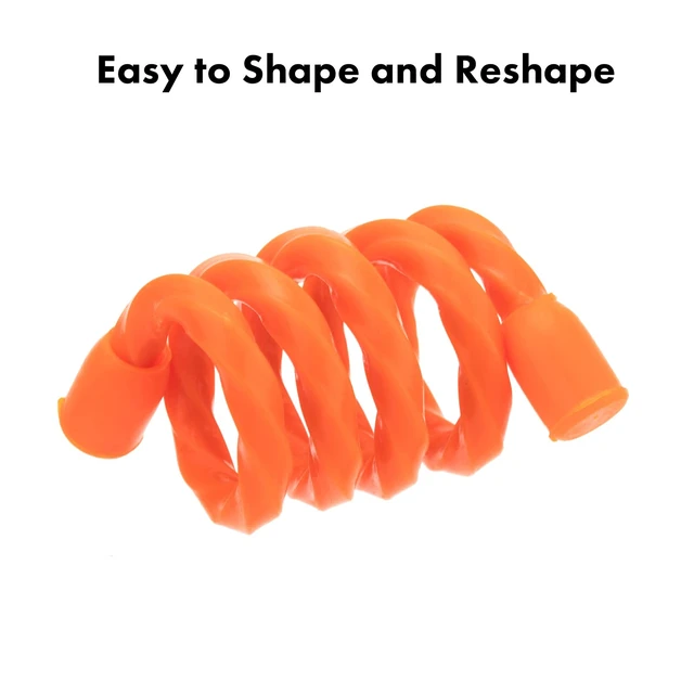 Alt view image 3 of 7 - 20 PCS Silicone Cable Ties - Reusable Rubber Twist Ties Bendable Steel-Core Cable Ties for Bundling and Holding, All Purpose Cord Tie for Indoor and Outdoor (4"+6"+12"+18"+24")