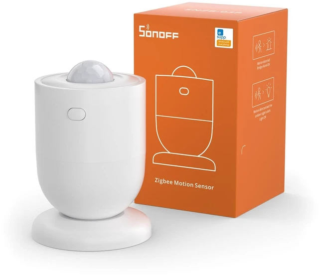Main image of SNZB-03P Zigbee Motion Sensor, 3-Year Battery Life, for Alert System and Automations Wireless Motion Detector, Zigbee Bridge Required, Batteries Included (1 Pack)