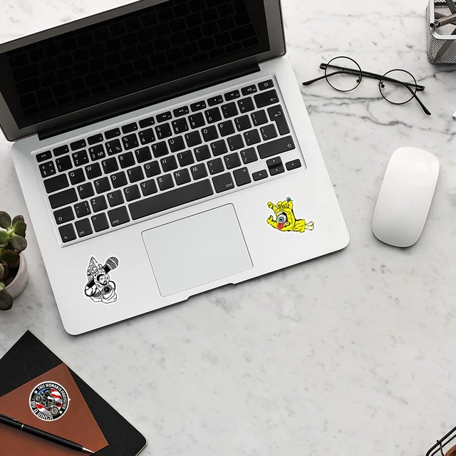 Alt view image 7 of 7 - 100 PCS Cool Stickers Pack,Vinyl Waterproof Stickers for Water Bottles Skateboard Laptop Luggage Computer Bike Phone, Stickers for Adults