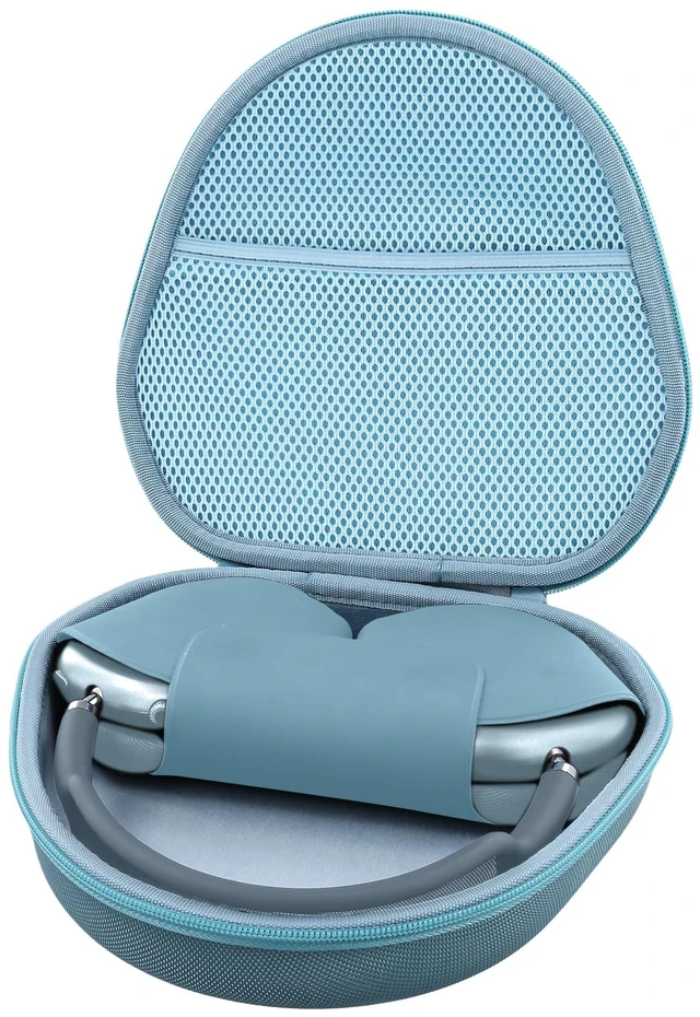 Main image of Hard Carrying Case for Apple AirPods Max 2/Apple AirPods Max Wireless Over-Ear Headphones,Light Blue Case