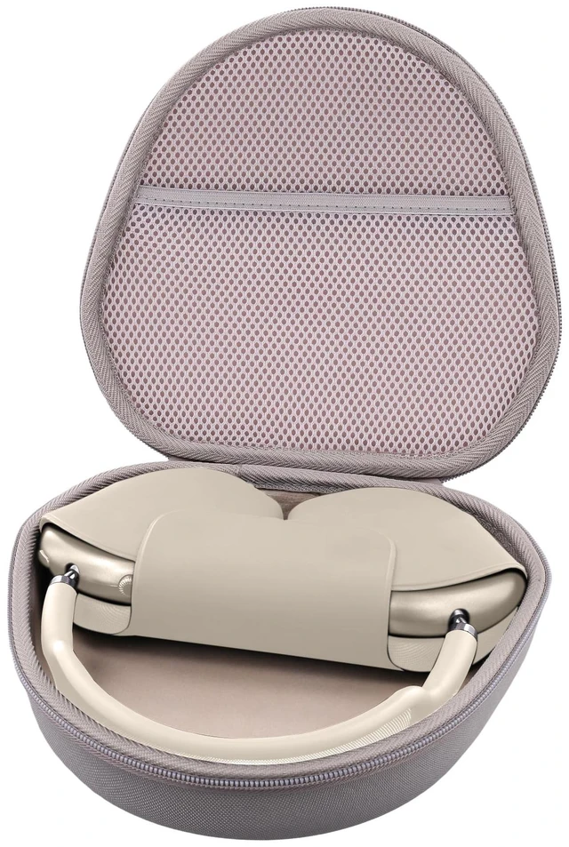 Main image of Case for Apple Airpods Max/Max 2 Wireless Over-Ear Headphones,Sandy EVA Hard Shell, Mesh Pocket Accessory Storage, Travel-Ready Portable Storage for Apple Airpods Max 2 Headphones