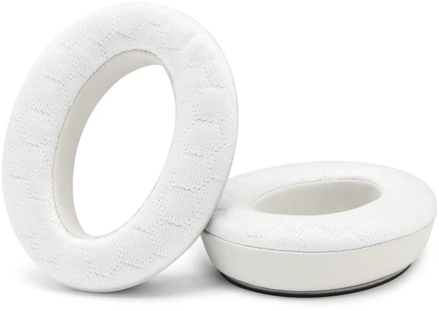 Alt view image 7 of 7 - Freeze QC45 - Cooling Gel Earpads for Bose QuietComfort 45 & QC Wireless Made by Wicked Cushions Also fits QC Wireless (2023), QC SE Freeze V2 Cooling Fabric, Extreme Comfort White
