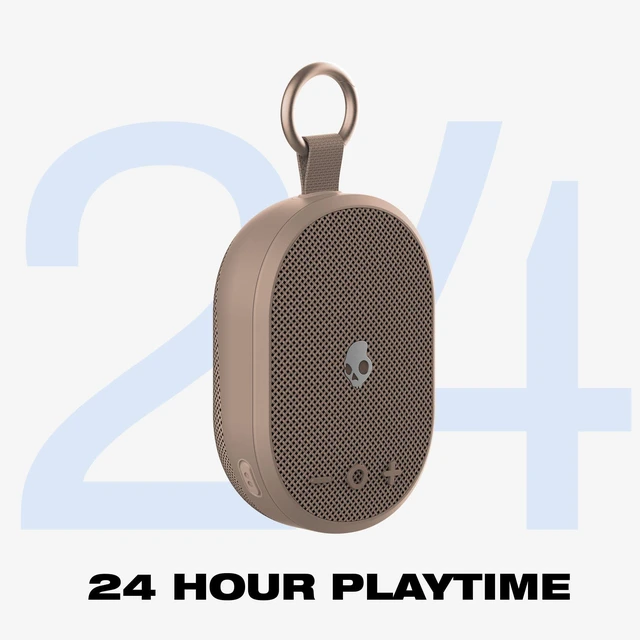 Alt view image 3 of 7 - Skullcandy Kilo 2 Wireless Bluetooth Speaker, IPX7, 24-Hour Battery Waterproof, True Wireless Stereo, Touch Controls, Punchy Bass, Carabiner and Strap Included, Rechargeable Battery