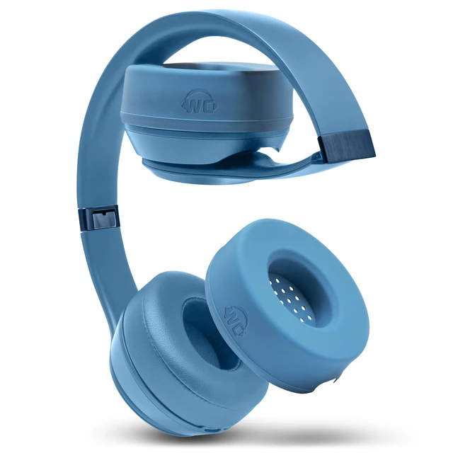 Alt view image 4 of 7 - SweatZ Beats Solo - Patented Sweat Covers for Beats Solo 4, 3 & 2 Made by Wicked Cushions Made with Premium Silicone, Sweatproof, Washable & Preserves Comfort Blue Slate