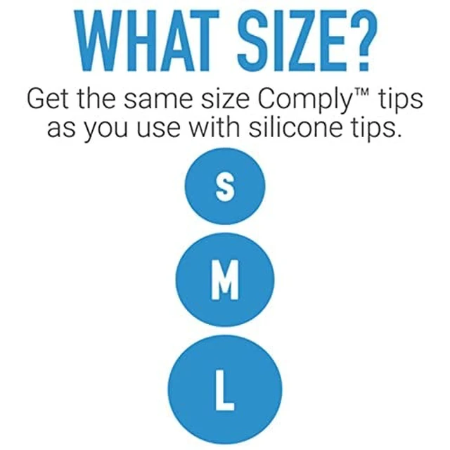 Alt view image 7 of 7 - Memory Foam Replacement Ear Tips, Black, Small (3 Pairs) For Beats Powerbeats Pro, Beats Flex, Beats X, Powerbeats 1, 2, 3, Ultimate Comfort, Secure Fit, Superior Noise Isolation