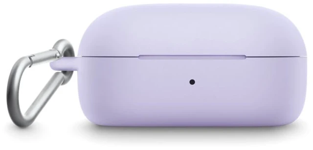 Alt view image 4 of 4 - QuietComfort Earbuds Silicone Case Cover, Protective Silicone Exterior, with Aluminum Carabiner for Convenient Carrying, Chilled Lilac