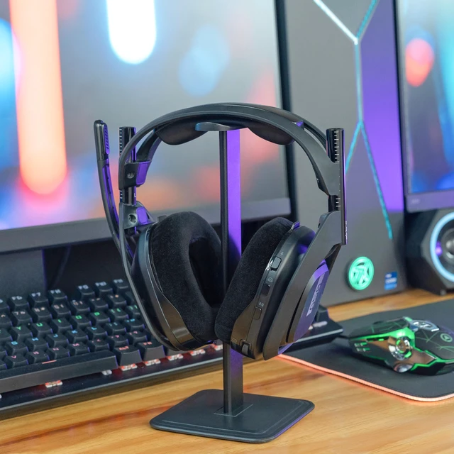 Alt view image 4 of 7 - StealthZ A50 - FPS Earpads for Astro A50 Gen 4, Gen 5 & A50X Made by Wicked Cushions & GadgetryTech Enhanced Sound Precision & Comfort for FPS Games Black