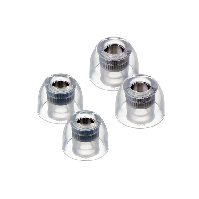 Alt view image 7 of 7 - Mithryl IEM Ear Tips, Stainless Steel Core Earbud Replacement Tips Compatible with HiFi IEMs, Spacious Sound Stage, Deep Bass, Clear Highs, Not for TWS