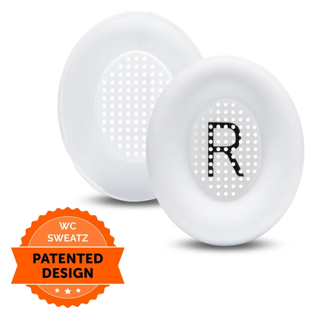 Alt view image 7 of 7 - SweatZ QC Ultra - Patented Covers for Bose QuietComfort Ultra Gen 1 & 2 Made by Wicked Cushions Made with Premium Silicone, Sweatproof & Washable White