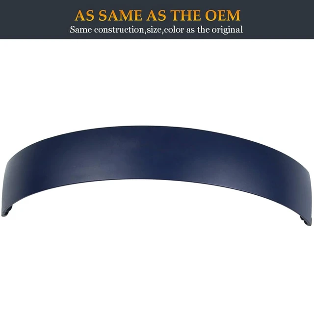 Alt view image 3 of 6 - Beat Replacement Headband Studio 3 as Same as Stock Arch Band Parts Repair Kit Compatible with Beats by Dre Studio 3 (A1914) and Studio 2 Wired/Wireless (B0500/B0501) Over-Ear Headphones (Blue)
