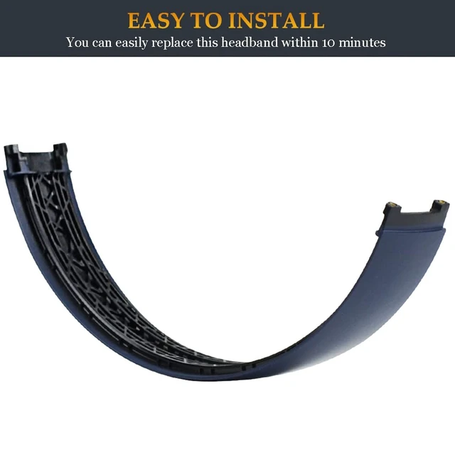 Alt view image 5 of 6 - Beat Replacement Headband Studio 3 as Same as Stock Arch Band Parts Repair Kit Compatible with Beats by Dre Studio 3 (A1914) and Studio 2 Wired/Wireless (B0500/B0501) Over-Ear Headphones (Blue)