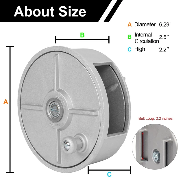 Alt view image 2 of 7 - Tie Wire Reel Kit, Aluminum Rewindable Dispenser with Green Work Belt Compatible with 12-18 Gauge Wire, Ambidextrous Design for Left or Right-Handed Use, Ideal for Rebar Tying and Construction