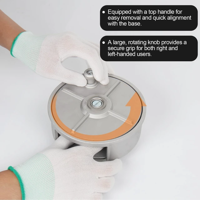 Alt view image 6 of 7 - Tie Wire Reel Kit, Aluminum Rewindable Dispenser with Green Work Belt Compatible with 12-18 Gauge Wire, Ambidextrous Design for Left or Right-Handed Use, Ideal for Rebar Tying and Construction