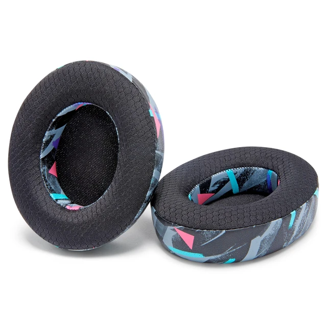 Alt view image 6 of 7 - Freeze Studio - Ear Pads for Beats Studio 2 & 3 (B0501, B0500) Made by Wicked Cushions Does NOT Fit Beats Solo. Wired & Wireless. Enhanced Foam, Stronger Adhesive 90's Black