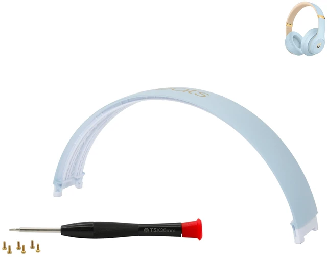 Main image of Studio 3 Headband Replacement -Top Headband Accessories, as Same The OEM Compatible with Studio 3 Wireless(A1914) & Studio 2 Wired/Wireless (B0500/B0501) Headphones (Studio 3-Ice Crystal Blue)