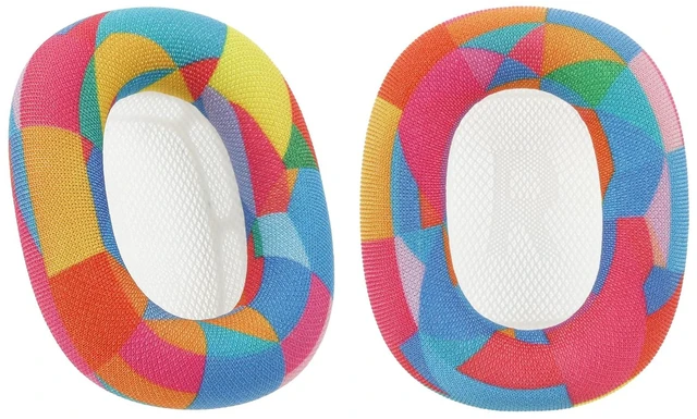 Main image of mesh Fabric earpads for airpods max Ear Cushions,Compatible with airpods max Ear Pads(2024 Version),Noise Cancelling, Breathable,Magnetic mounting, not Falling Off (red-Blue)