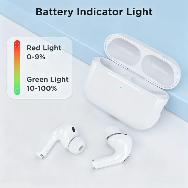 Alt view image 4 of 7 - Replacement Charging Case for AirPods Pro 3 Wireless Charging Case, Double-Tap Connection, USB-C Charging Port (Earbuds Not Included)