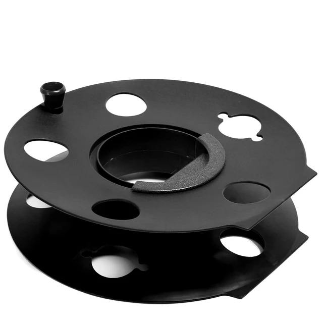 Alt view image 6 of 7 - 100 ft Cord Storage Reel with Carry Bag and Rotating Handle Center Rotating Handle for Fast, Tangle-Free Winding