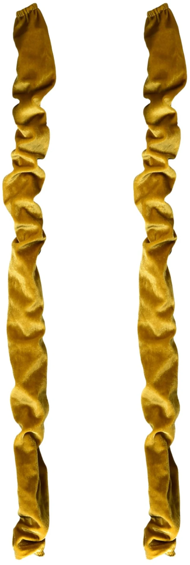 Main image of Chandelier Chain Covers 2 Pack Gold Cable Covers 70.8 inches Brushed Polyester Fabric Chain Sleeve for Chandelier Cord Hider Cable Management (None Touch Fasteners)