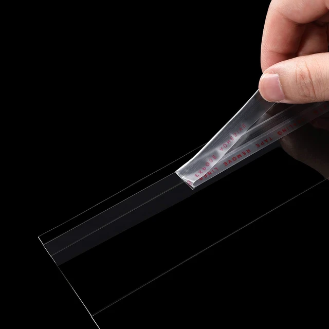 Alt view image 4 of 7 - 3 Mil Clear Artwork Sleeves 5 x 7 Inch, 8 x 10 Inch, 11 x 14 Inch, 120 Pcs Clear Cellophane Bags, Self Sealing Sleeves, Transparent Sealing Bag, for Art Print Photo Framing Mats and Craft Wrapping