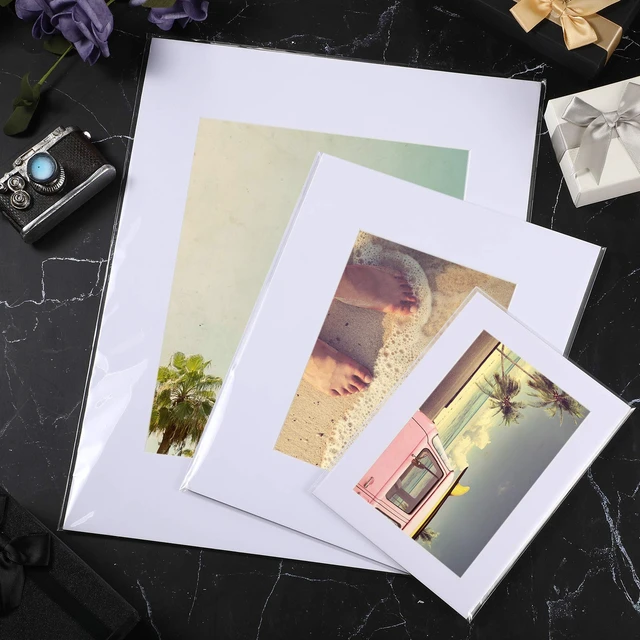 Alt view image 5 of 7 - 3 Mil Clear Artwork Sleeves 5 x 7 Inch, 8 x 10 Inch, 11 x 14 Inch, 120 Pcs Clear Cellophane Bags, Self Sealing Sleeves, Transparent Sealing Bag, for Art Print Photo Framing Mats and Craft Wrapping