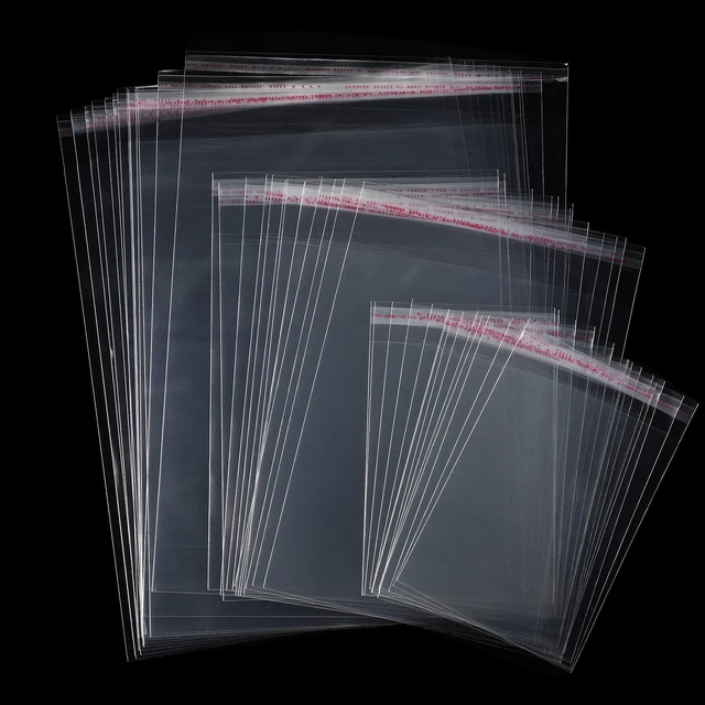 Alt view image 7 of 7 - 3 Mil Clear Artwork Sleeves 5 x 7 Inch, 8 x 10 Inch, 11 x 14 Inch, 120 Pcs Clear Cellophane Bags, Self Sealing Sleeves, Transparent Sealing Bag, for Art Print Photo Framing Mats and Craft Wrapping