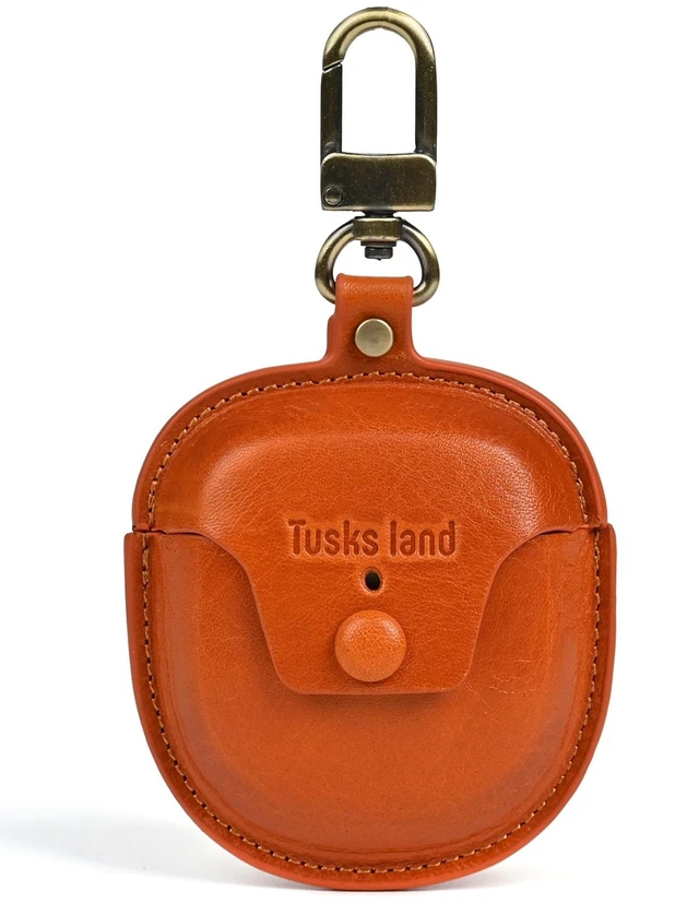 Main image of Earbuds Case for Bose QuietComfort Ultra 1st/2nd & Earbuds II Genuine leather case attaches to bags or belt loops for easy everyday carry during commutes, travel and daily outings