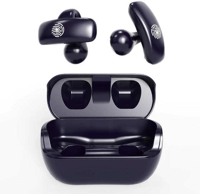 Main image of Kids True Wireless Earbuds, Open Ear Headphones for Boy Girl Teen 85dB Volume Limit, 5g Ultra-light, Bluetooth 5.4, Built-in Mic for Study Music Call, Touch Control Ear Buds w/Charging Case