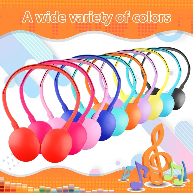Alt view image 3 of 7 - 5 Pack USB-C Classroom Headphones Bulk for School, Wired On Ear Kids Headphones USB C for Students Teens Chromebook Laptop Mixed Colors