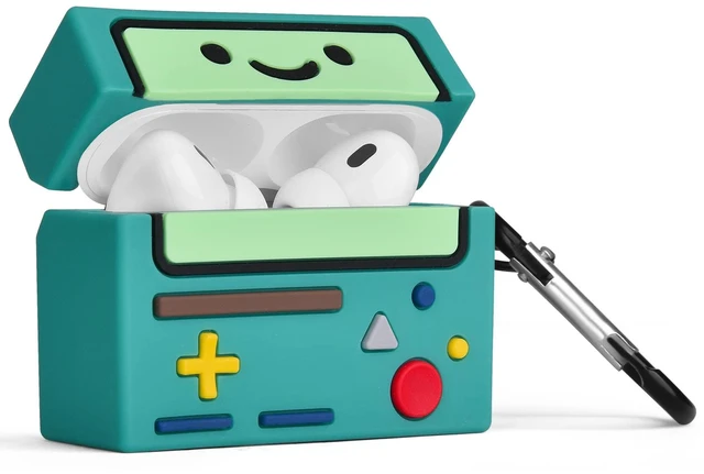 Main image of AirPod Pro 2 Case Cover, Cute Cartoon Game Case for Airpods Pro 2nd Generation/1st Generation (2023/2022/2019), Funny Kawaii 3D Cartoon Silicone Case with Keychain for Kids Girls Teens Boys