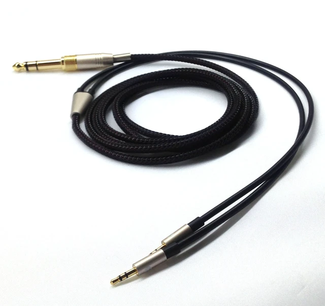Alt view image 7 of 7 - Replacement Cable Compatible with Hifiman HE400S, HE-400I, HE-400iDual 2.5mm Port, HE560, HE-350, HE1000, HE1000 V2 Headphone 3.5mm / 6.35mm to Dual 2.5mm Jack Male Cord 3meter/9ft