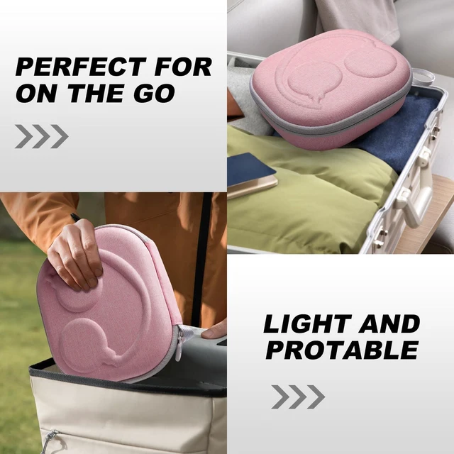 Alt view image 7 of 7 - Hard Case for JBL Headphones, Pink Compatible with JBL Junior 320/ 320BT/Junior 470NC/JR 460NC/ Tune 520BT 510BT 720BT 770NC 670NC/ Live 670NC 770NC Headphone