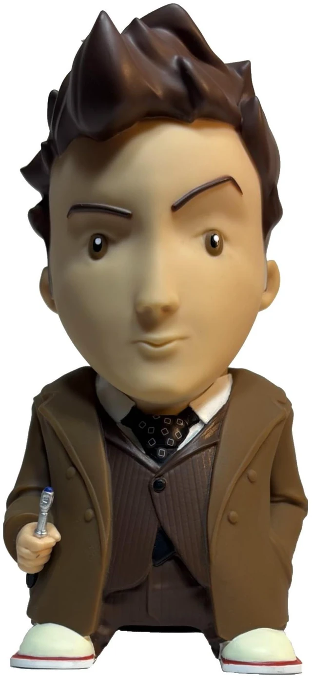 Main image of Doctor Who 6" 10th Doctor Talking Bluetooth Figure Speaker with 9 Quotes Collectible 10th Doctor Bluetooth speaker with Built-In Mic for Calls, Rich Audio for Music and Audiobooks, and Shelf Display