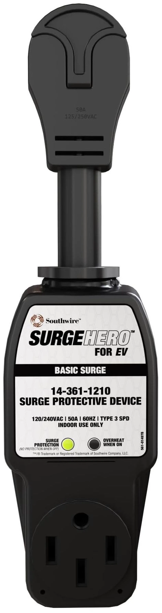 Main image of SurgeHero EV Surge Protector NEMA 14-50 50A Indoor
