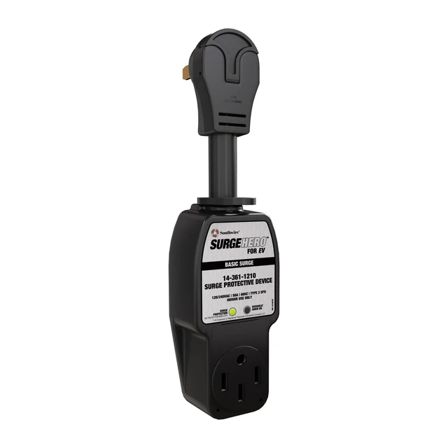Alt view image 2 of 7 - SurgeHero EV Surge Protector NEMA 14-50 50A Indoor