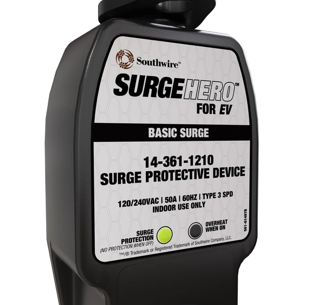Alt view image 5 of 7 - SurgeHero EV Surge Protector NEMA 14-50 50A Indoor