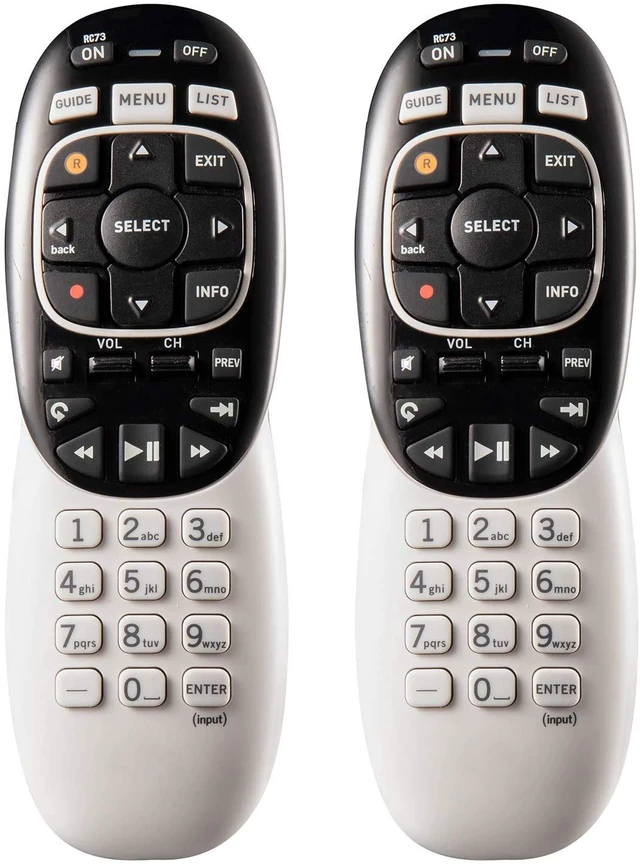 Alt view image 6 of 6 - 2 Pack RC73 IR/RF Remote Control Fit for Directv RC71 RC72 RC73 D10 D11 D12 h20 H21 H23 H24 H25 HR20 THR22 TiVo R15