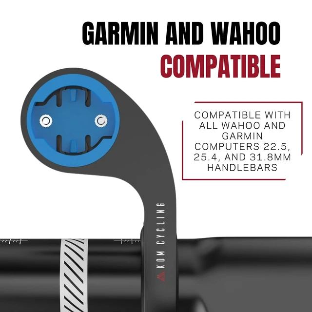 Alt view image 4 of 6 - Wahoo Elemnt & Elemnt Bolt Out Front Handlebar Mount from Bike Mount Designed for Wahoo Elemnt & Elemnt Bolt, & Elemnt Mini