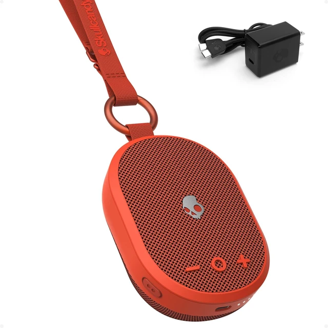 Main image of Skullcandy Kilo 2 Wireless Bluetooth Speaker, IPX7, 24-Hour Battery Waterproof, True Wireless Stereo, Touch Controls, Punchy Bass, Carabiner and Strap Included, Rechargeable Battery