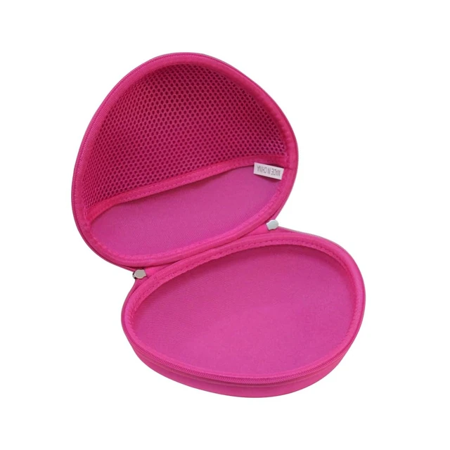 Alt view image 3 of 6 - Hard Travel Case for iClever HS19 / iClever BTH12 / Botesty Sound/EarFun/Candy Bila BH03 / IMYB Kids Headphones (Hot Pink)