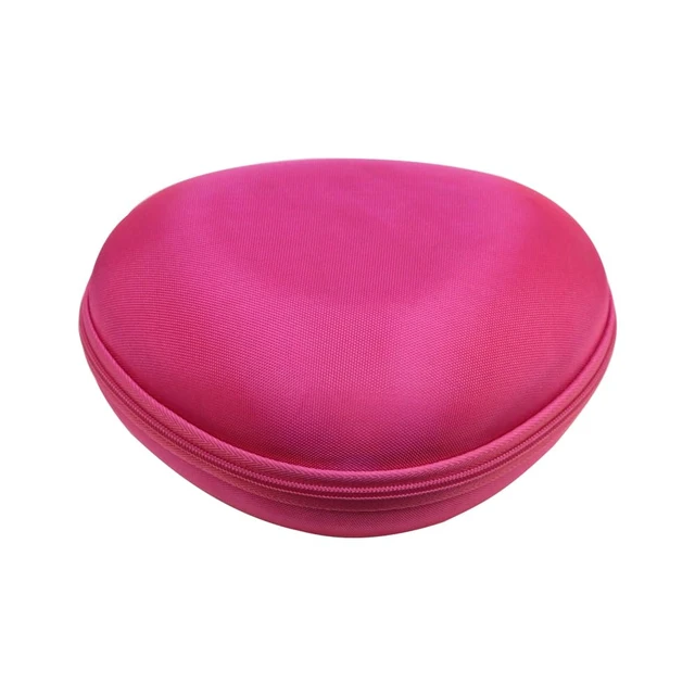 Alt view image 5 of 6 - Hard Travel Case for iClever HS19 / iClever BTH12 / Botesty Sound/EarFun/Candy Bila BH03 / IMYB Kids Headphones (Hot Pink)