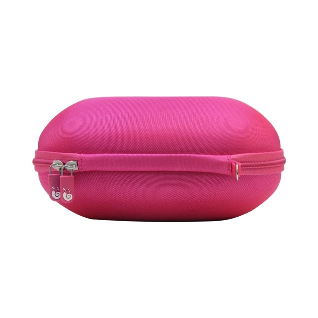 Alt view image 4 of 6 - Hard Travel Case for iClever HS19 / iClever BTH12 / Botesty Sound/EarFun/Candy Bila BH03 / IMYB Kids Headphones (Hot Pink)