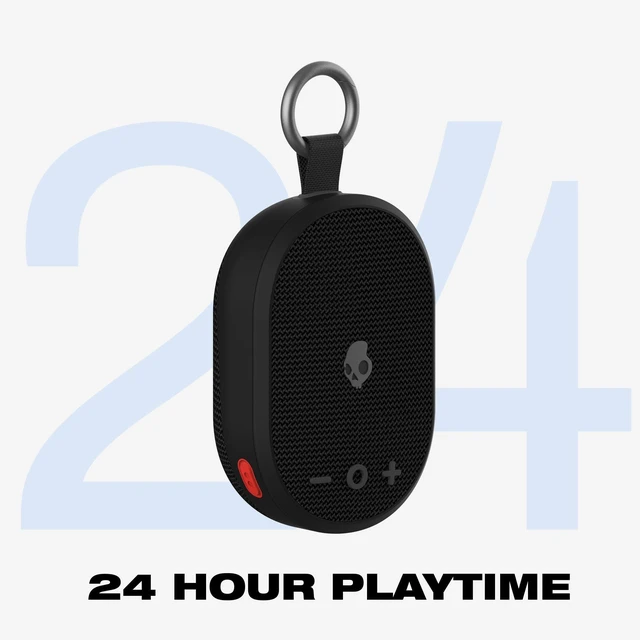 Alt view image 3 of 7 - Skullcandy Kilo 2 Wireless Bluetooth Speaker, IPX7, 24-Hour Battery Waterproof, True Wireless Stereo, Touch Controls, Punchy Bass, Carabiner and Strap Included, Rechargeable Battery
